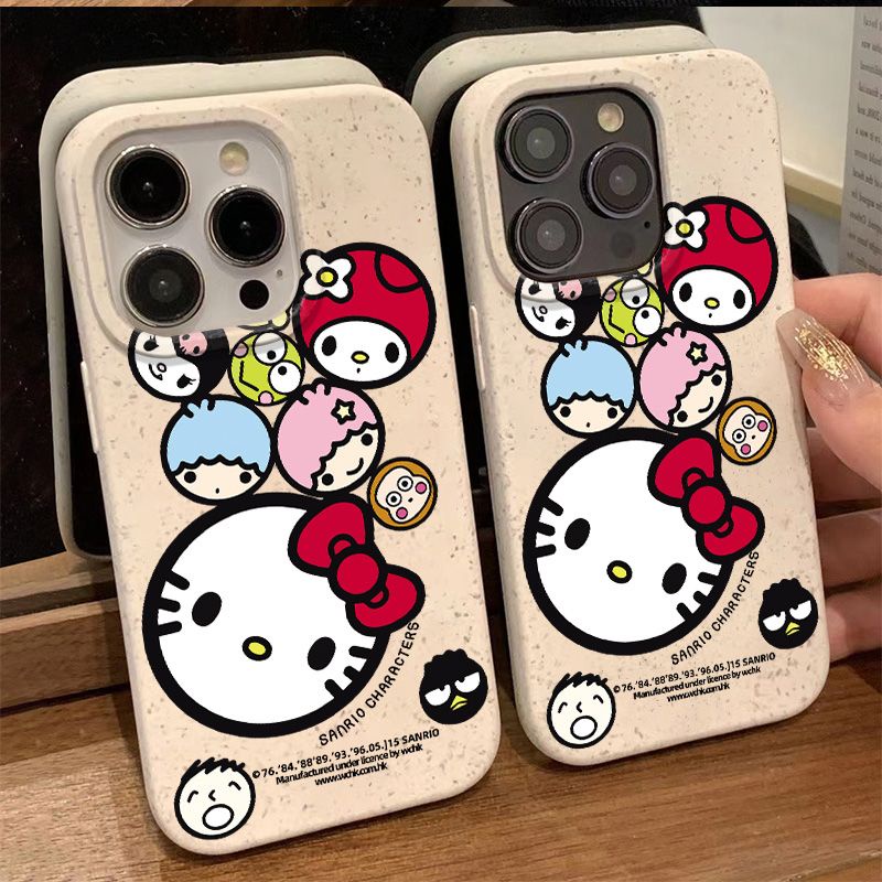 Ốp Điện Thoại Dẻo Họa Tiết Hoạt Hình Sanrio Dễ Thương Chống Sốc Cho iPhone1211 14pro7 max8plus 13 M6YP