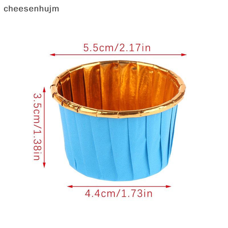 Set 10 Cốc Lá Nhôm Dùng Làm Bánh Cupcake