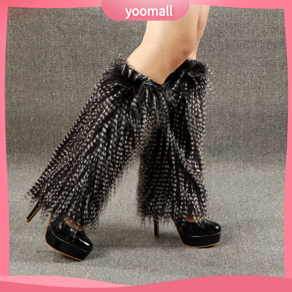 [YM] Vớ Lông Giả Nhiều Màu Sắc Co Giãn Giữ Ấm Chân Thời Trang Mặc Hàng Ngày Cho Nữ