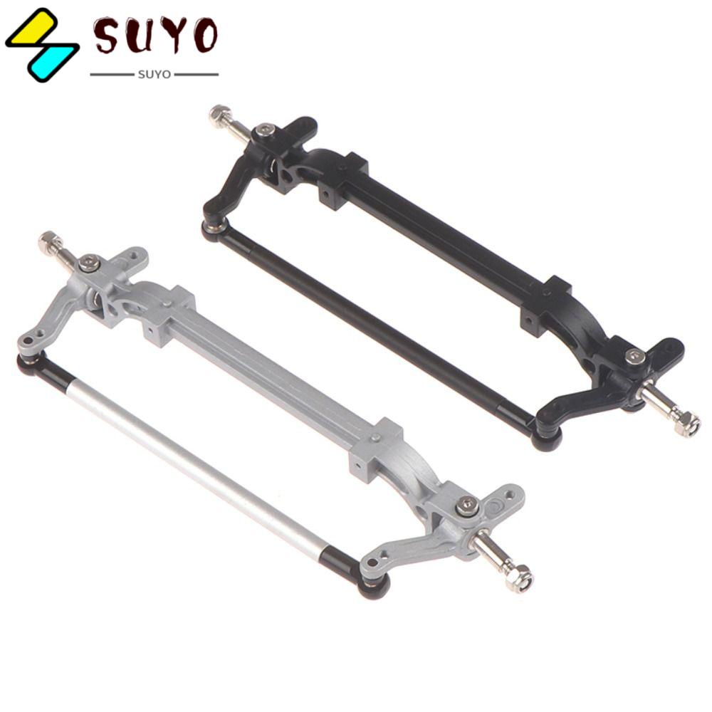 SUYO Trục Bánh Lái Trước Màu Đen / Bạc Chuyên Dụng Cho Xe Tải Điều Khiển Từ Xa Tamiya Tỉ Lệ 1 / 14