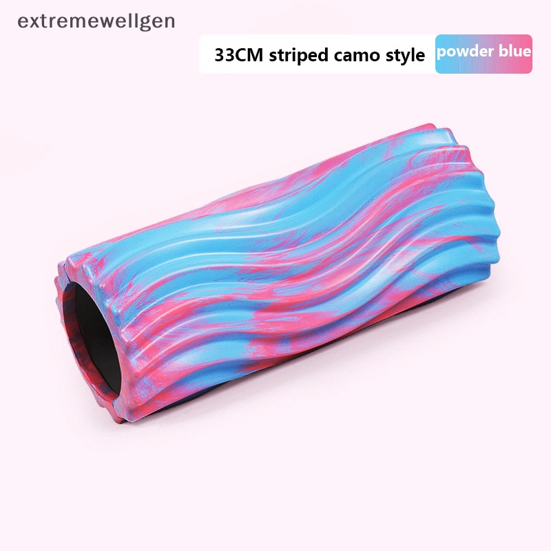 [Cực Tốt] Thanh Lăn Xốp Eva Họa Tiết Rằn Ri Hỗ Trợ Tập Yoga