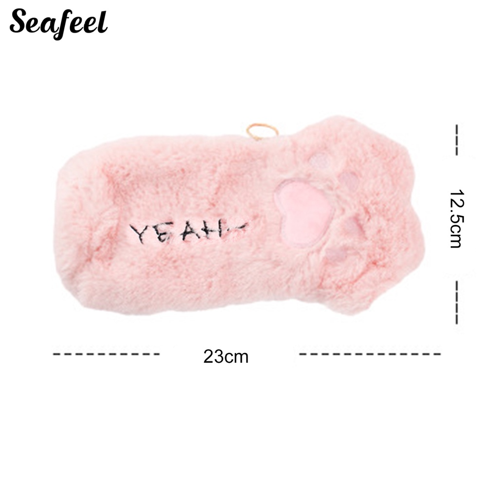 Túi Đựng Bút Chống Bụi Hình Chân Mèo Hoạt Hình Dễ Thương