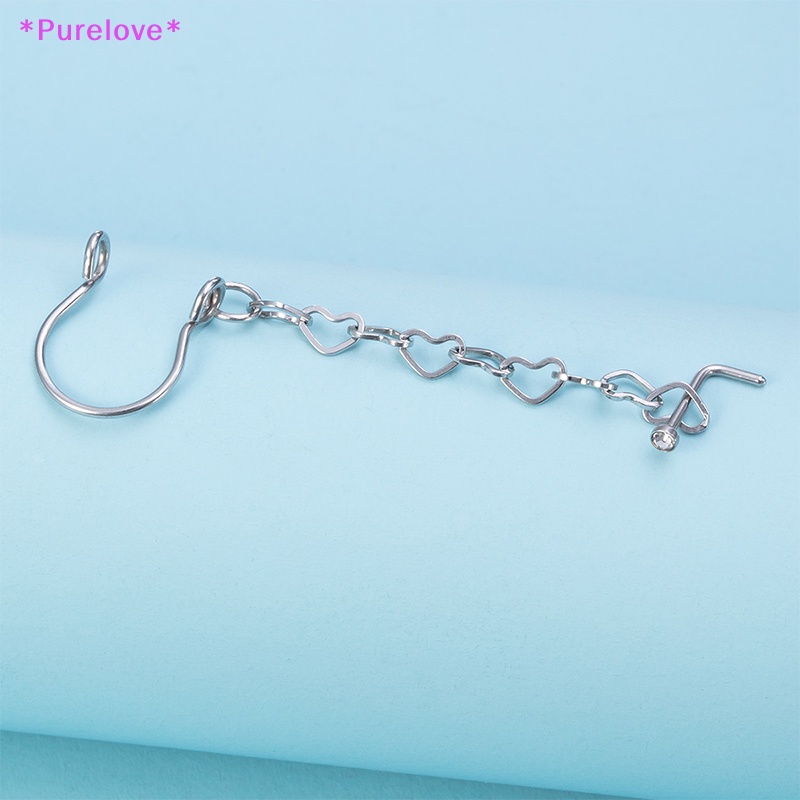 Khuyên Xỏ Mũi Giả Dạng Chuỗi Không Cần Khoan Lỗ Mới