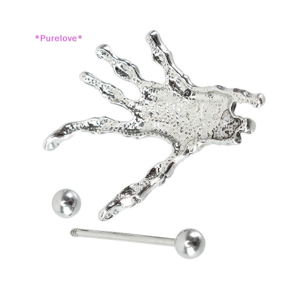 Nhẫn Hình Đầu Lâu Cá Tính 14G Mới