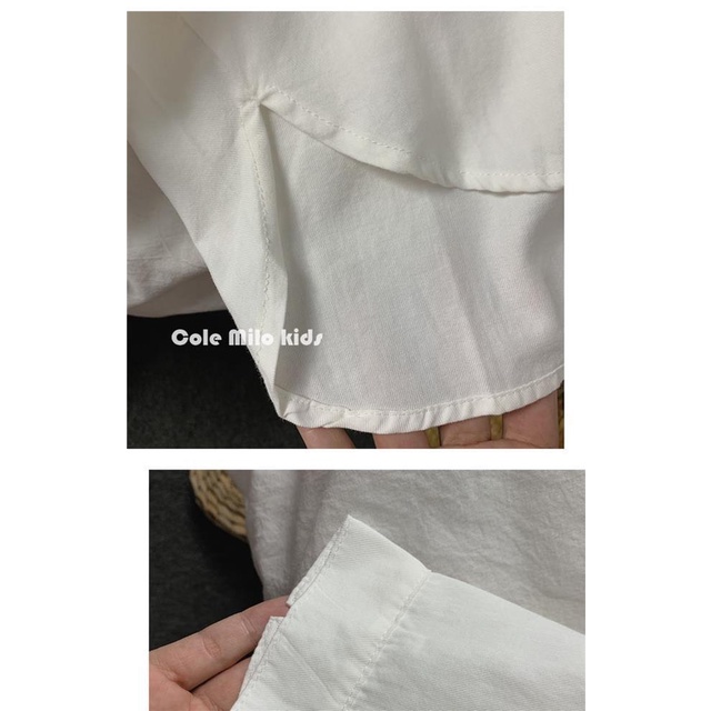 Áo Sơ Mi Cotton Lanh Dáng Rộng Thời Trang Xuân Thu Dành Cho Bé Trai Và Bé Gái