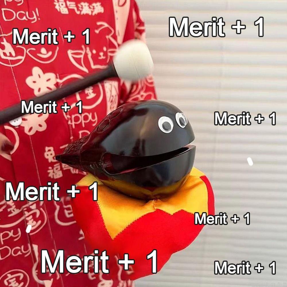 Nhạc Cụ Gõ Hình Cá Bằng Gỗ Và Nhựa Resin Bền Bỉ