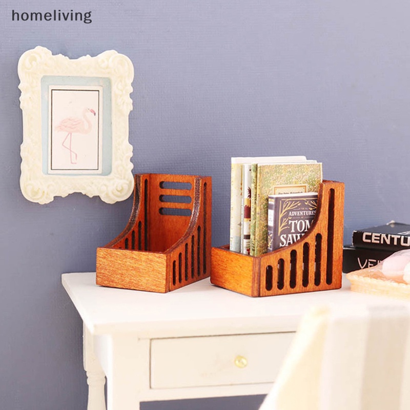 1 Bộ Kệ Sách 1: 12 Dùng Để Trang Trí Nhà Búp Bê