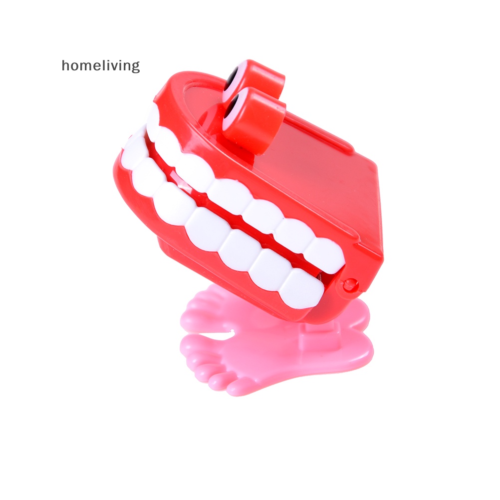 1 Đồ Chơi Lên Dây Cót Hình Chiếc Răng Bằng Nhựa Dễ Thương Xinh Xắn