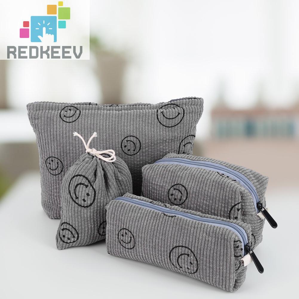 Set 4 Túi Đựng Mỹ Phẩm Sức Chứa Lớn Tiện Dụng Chất Lượng Cao