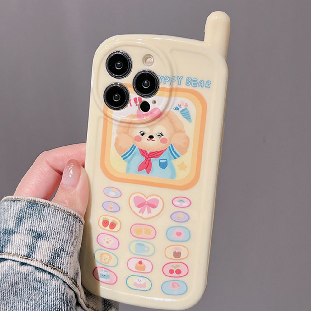 Ốp Điện Thoại TPU Mềm Hình Thỏ Hoạt Họa Chống Bụi Chống Rơi Cho IPhone 14 13 12 11 Pro Max X XR 8 7 Plus