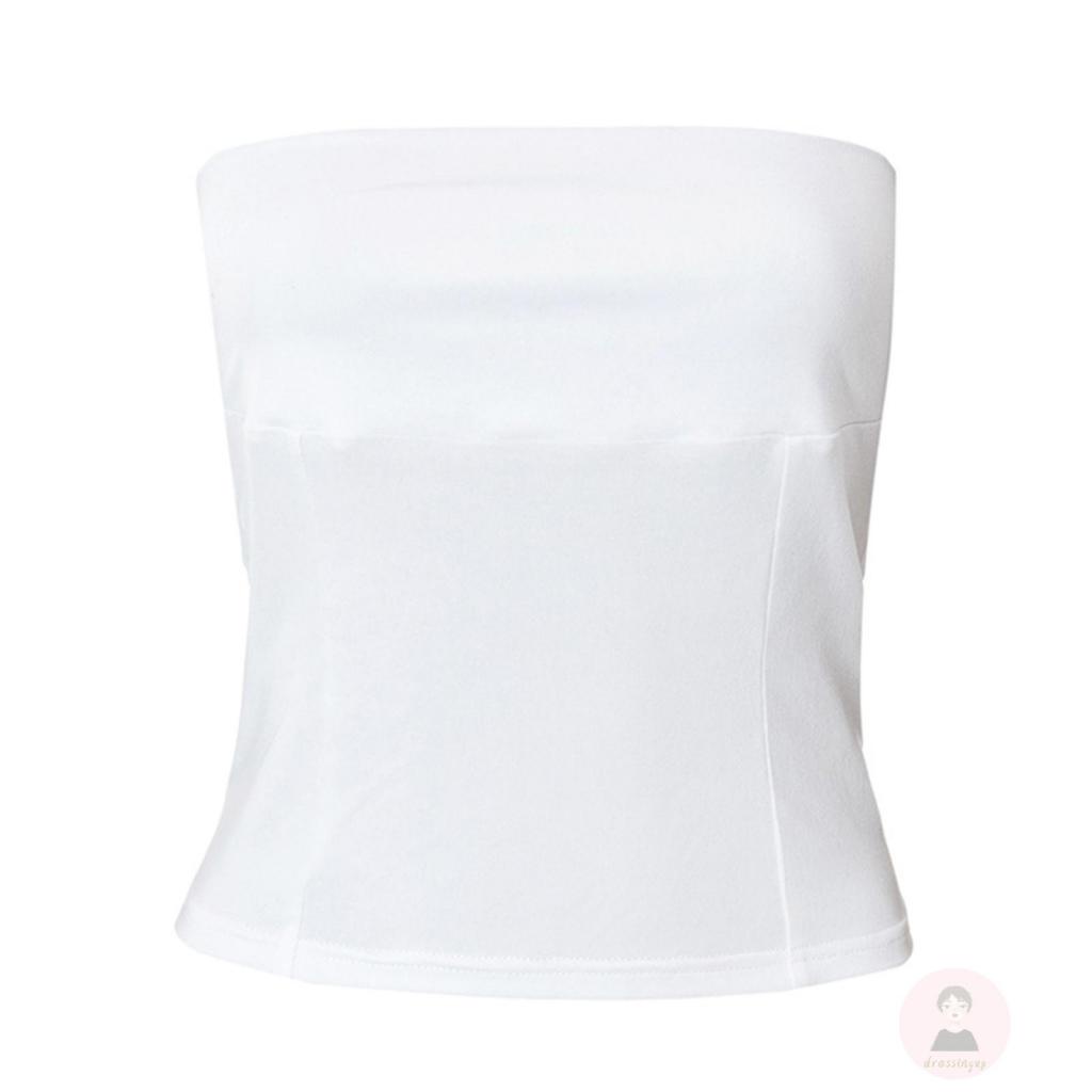 Áo Tank Top Không Tay Màu Trơn Thời Trang Mùa Hè Cho Nữ