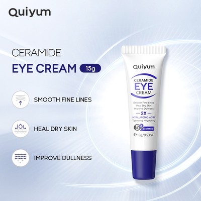 Bộ 5 Kem Ceramide 15g Dưỡng Da Mắt Làm Sáng Mịn Xóa Mờ Quầng Thâm / Bọng Mắt