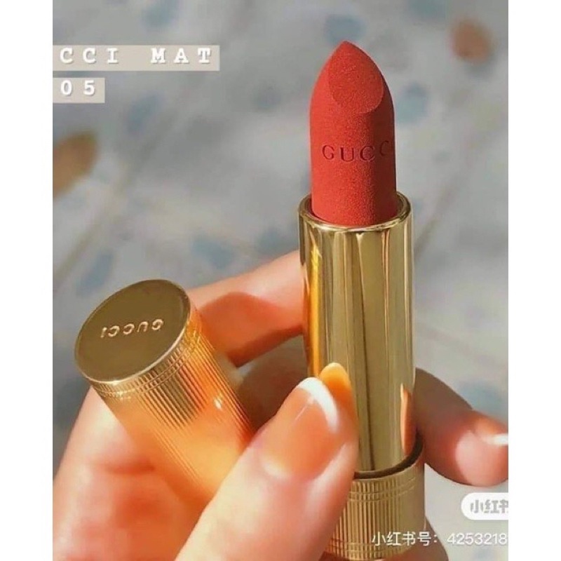 Son Gucci 500 đỏ cam MỚI về