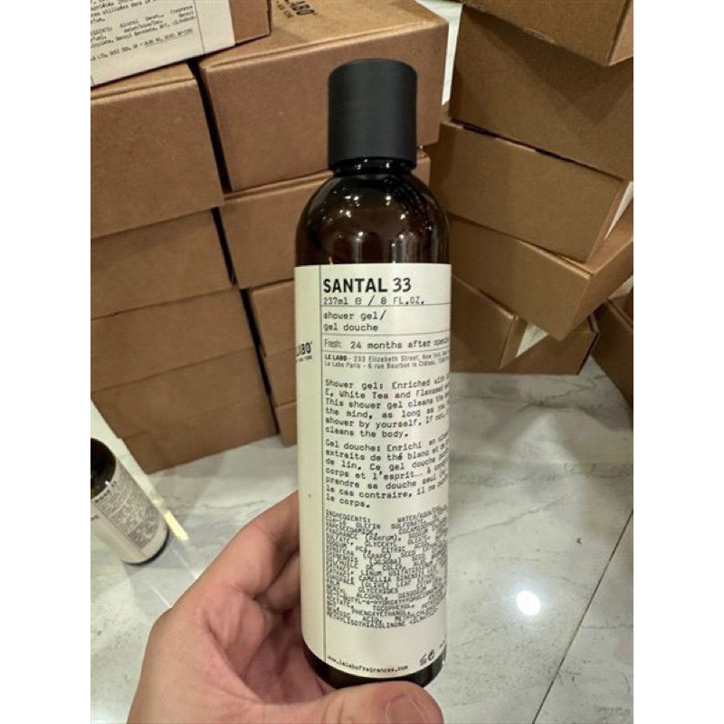 Sữa tắm, Sữa dưỡng thể hương nước hoa cao cấp LE LABO 237ml (Shower Gel / Body Lotion) (13, 22, 29, 31, 41)