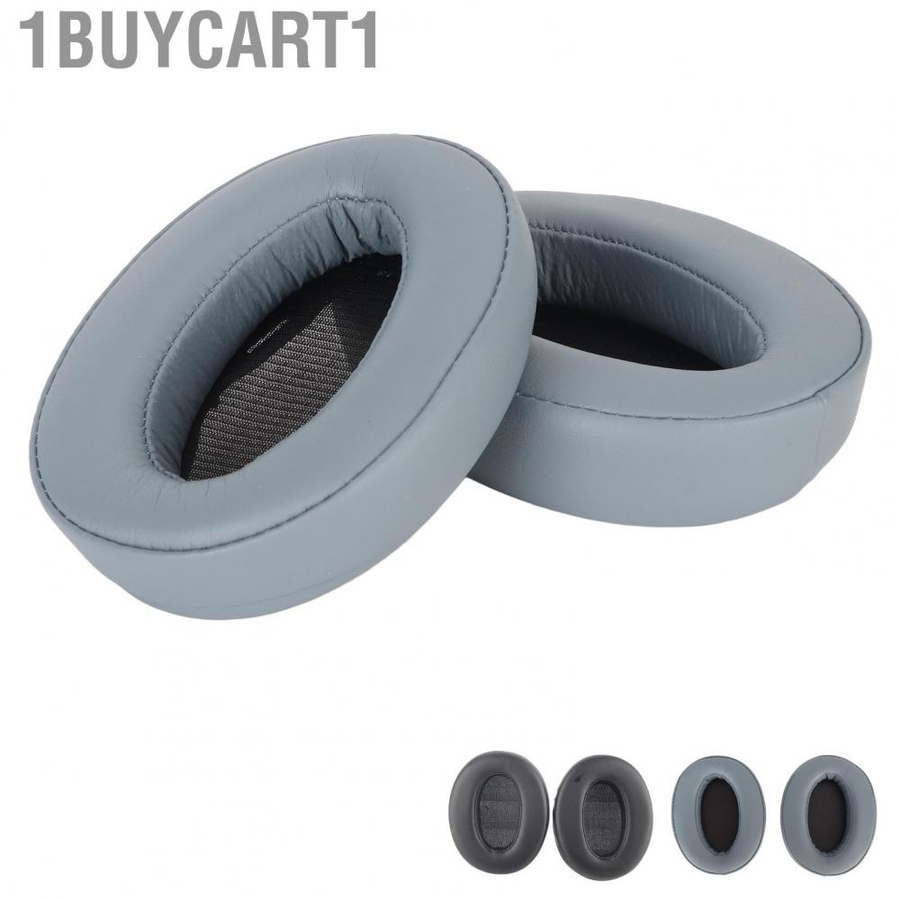 1buycart1 Headphone Ear Pads  Ergonomic Design Soft Protein Leather Perfect Fit Noise Isolation Foam Cushions Replacement for WH XB910N