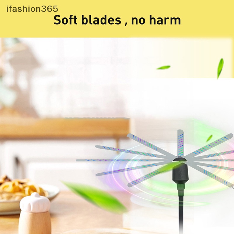 Quạt Để Bàn Linh Hoạt Chống Ruồi ifashion365 Có Thể Sạc Lại Tiện Dụng