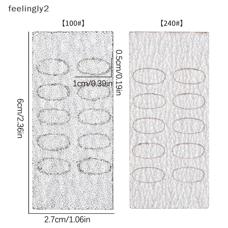 Bộ 50 / 240 / 100 / 240 Dụng Cụ Hỗ Trợ Làm Móng Tiện Dụng