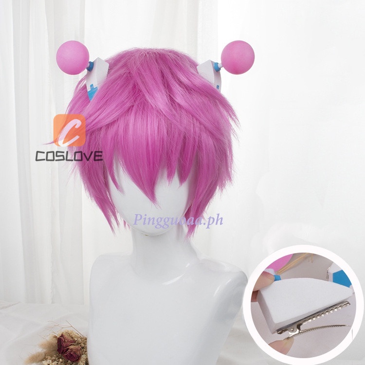 Bộ Tóc Giả Màu Hồng Sài Gòn Hóa Trang Nhân Vật Saiki Kusuo