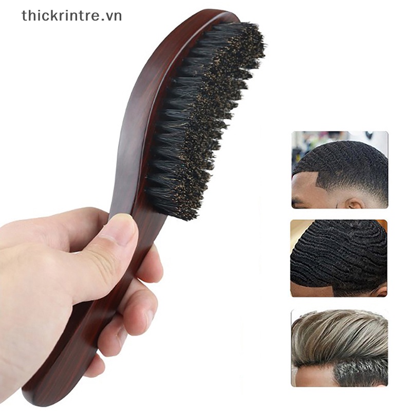 Lược Chải Râu Cán Gỗ Chống Tĩnh Điện Cho Nam Giới