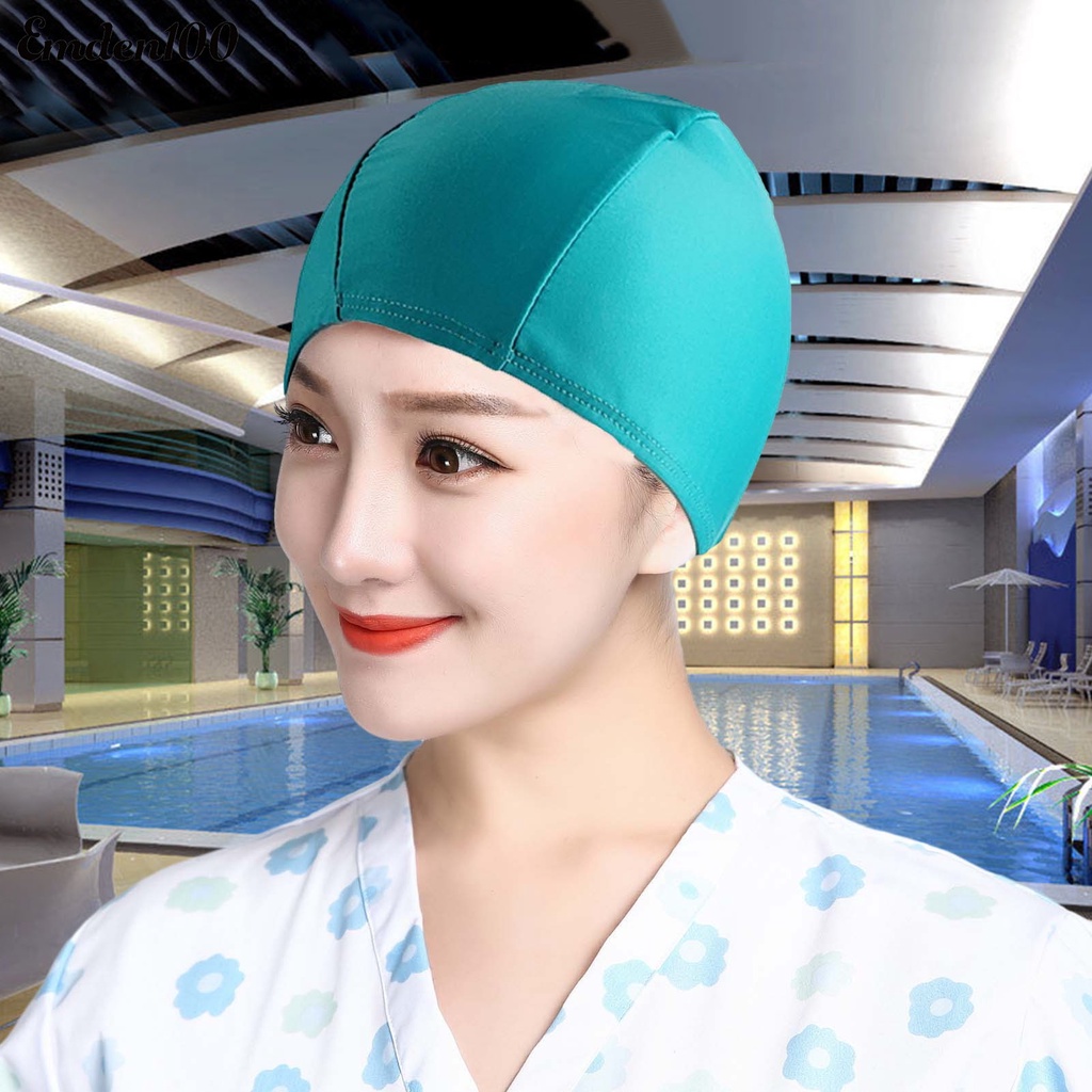 Mũ Tắm Chống Nước Mềm Mại Co Dãn Tốt Cho Nữ