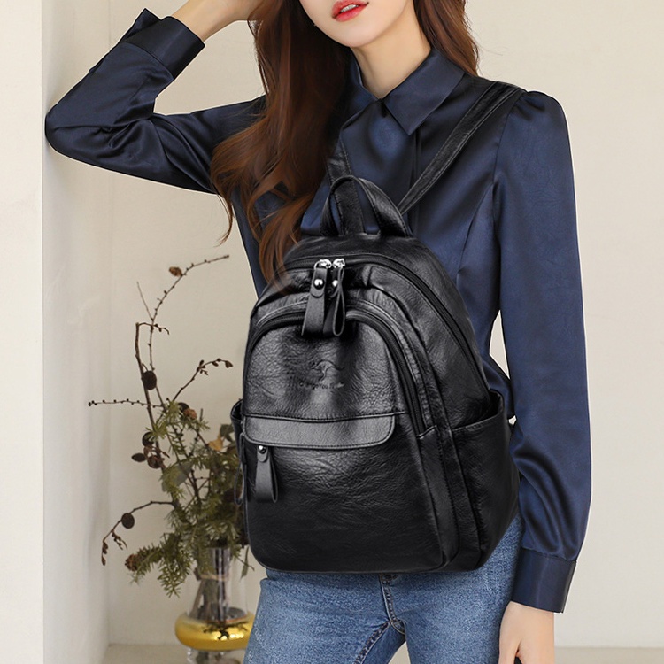 Ba Lô Đi Học / Du Lịch Cỡ Lớn Thời Trang Hàn Quốc Cho Nữ