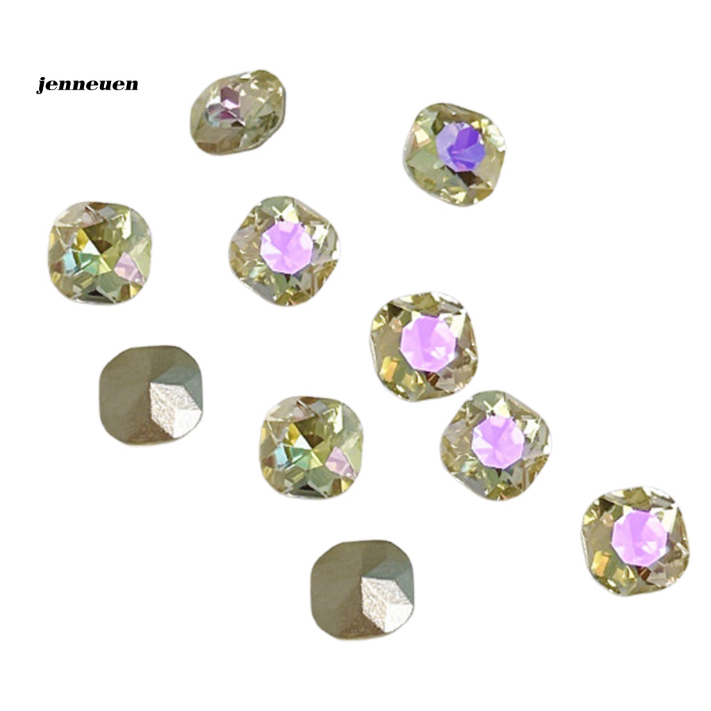 Jen Set 10 Tấm Bảng Rộng Sử Dụng Để Làm Móng Lấp Lánh Có Thể Sử Dụng Để Trang Trí Quần Áo / Điện Thoại / Laptop