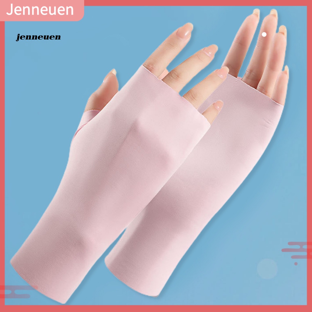 1 Đôi Găng Tay Bảo Vệ Chống Tia UV Chống Trượt Dành Cho Nữ