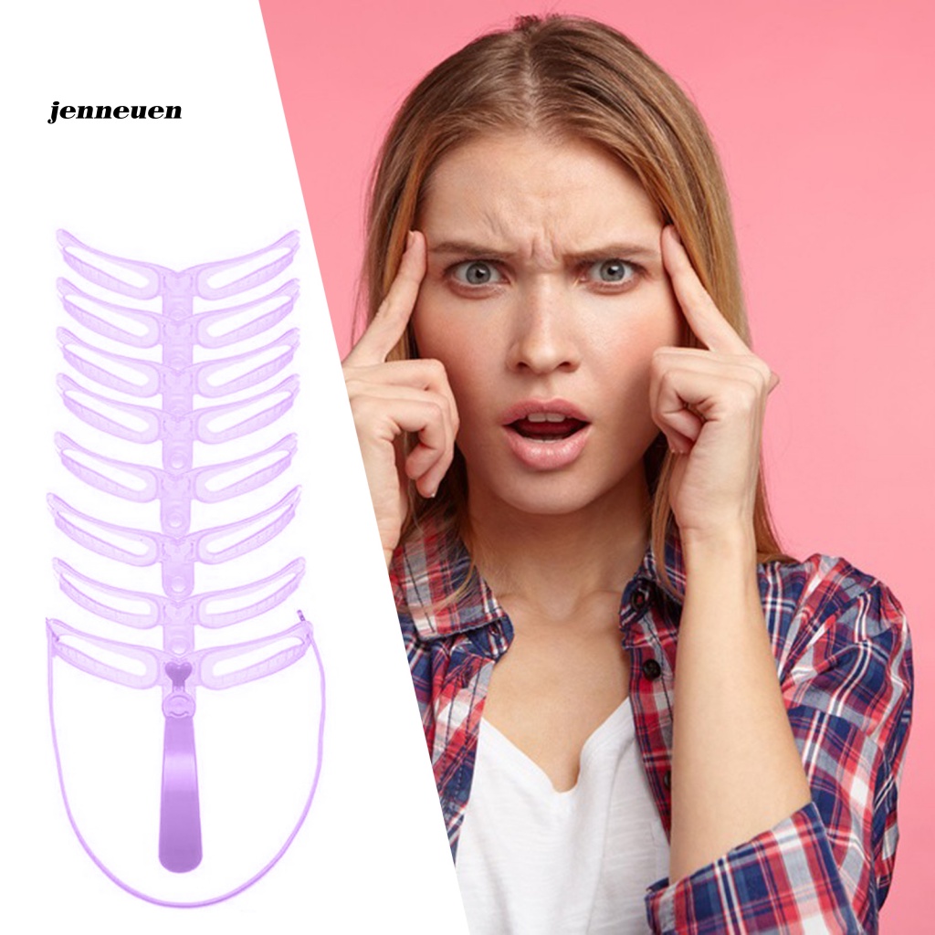 Khuôn Nhựa Kẻ Lông Mày 8 Kiểu Dành Cho Gia Đình