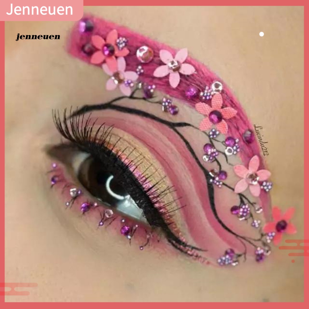 Jen Miếng Dán Mặt / Cơ Thể Bằng Acrylic Giả Ngọc Trai Không Phai Màu Cho Nữ