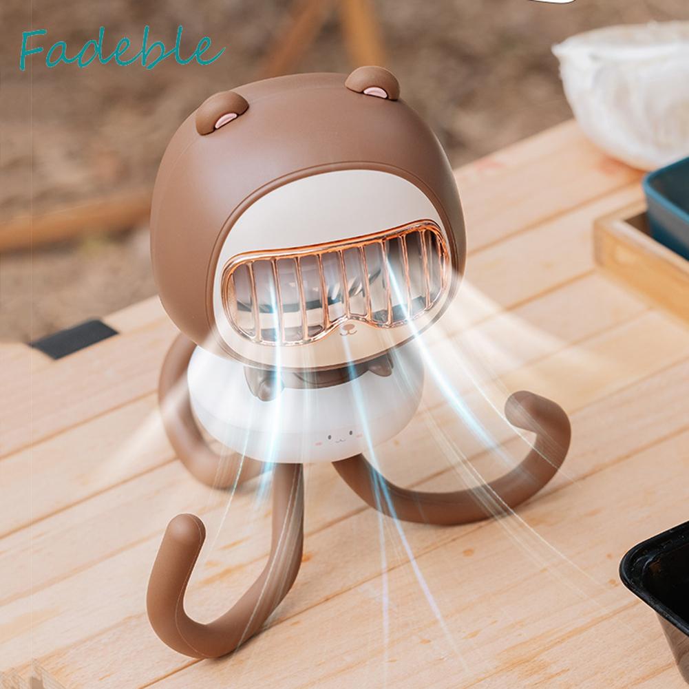 Quạt Làm Mát Cầm Tay Có Kẹp Gắn Chân Máy Không Ồn Đa Ứng Dụng