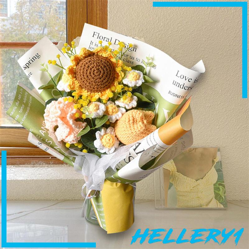 Bó Hoa Cúc May Mắn Đan Móc Hoàn Thiện Làm Quà Tặng Đám Cưới