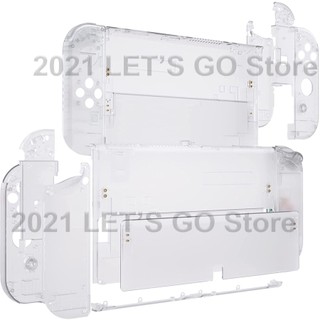 Switch OLED DIY Thay thế Console Back Plate Joycon Controller Controller Nhà ở cho Trò chơi Nintendo Switch OLED