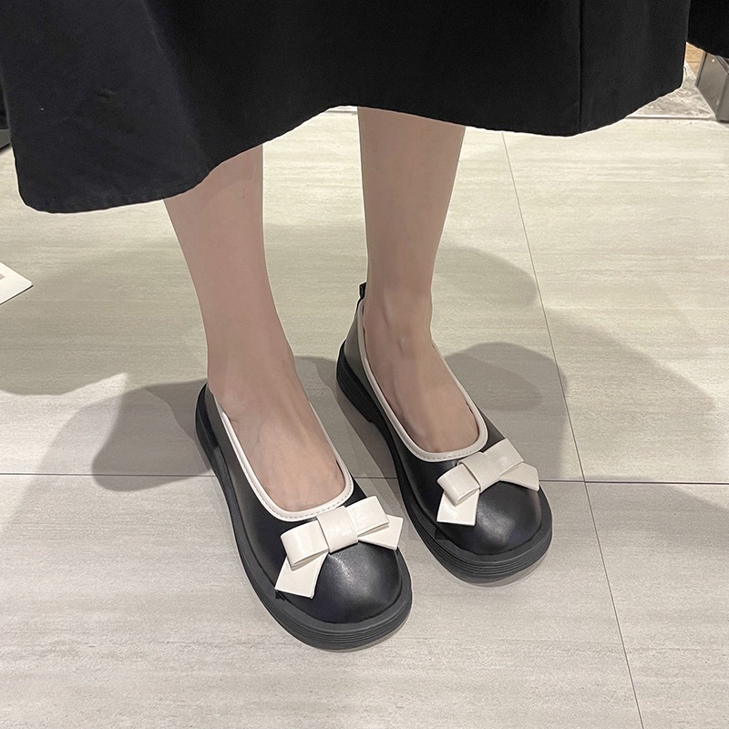 HHH  Giày Mary Jane Lolita đế cao 6cm Giày Búp Bê Đế da mềm đế êm thời trang 2023NEW Cho Nữ Đẹp ins fashion Thanh lịch B95F0CN 37Z230910