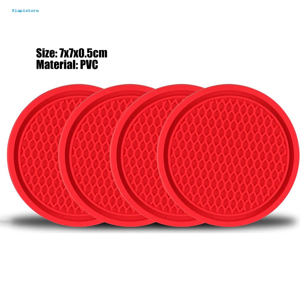 Bộ 4 Giá Đỡ Cốc Chống Trượt Chống Thấm Nước Thông Dụng Cho Xe Hơi