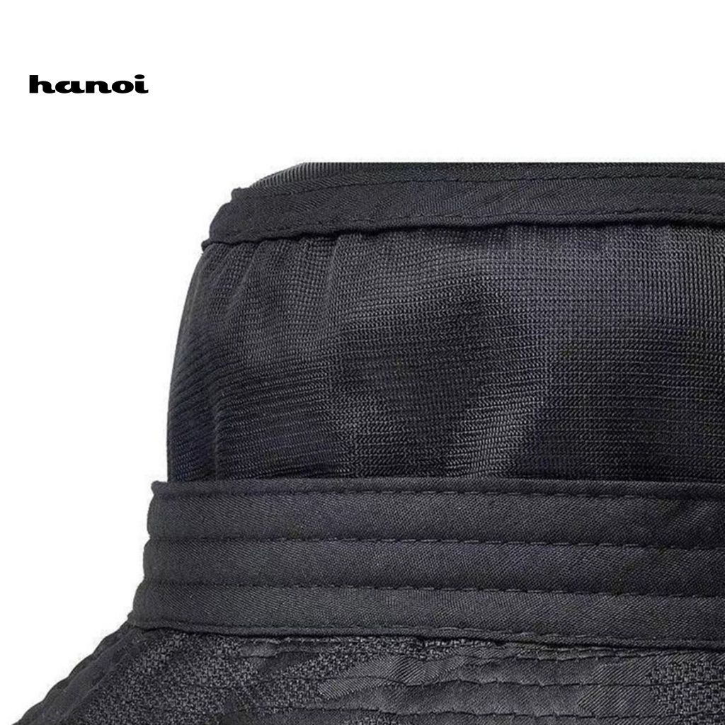 Nón Vành Tròn Họa Tiết Rằn Ri Thoáng Khí Thời Trang Cho Nam