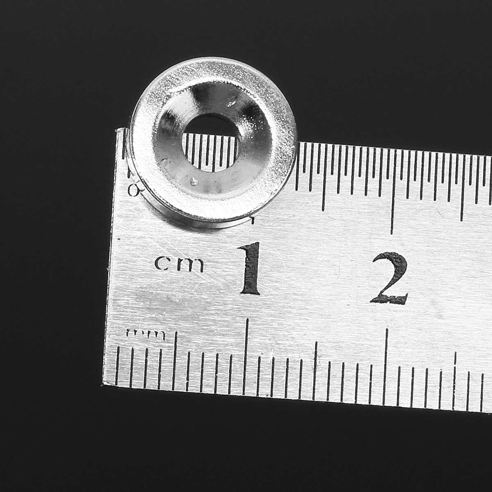 Set 20 Khối Nam Châm Hình Tròn 12x3mm N50 4mm Lực Hút Mạnh Chuyên Dụng
