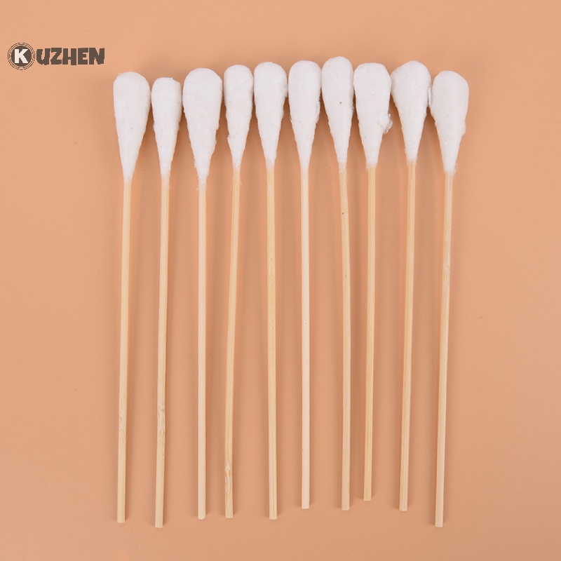 Set 20 Tăm Bông 20cm Thân Gỗ Chất Lượng Cao