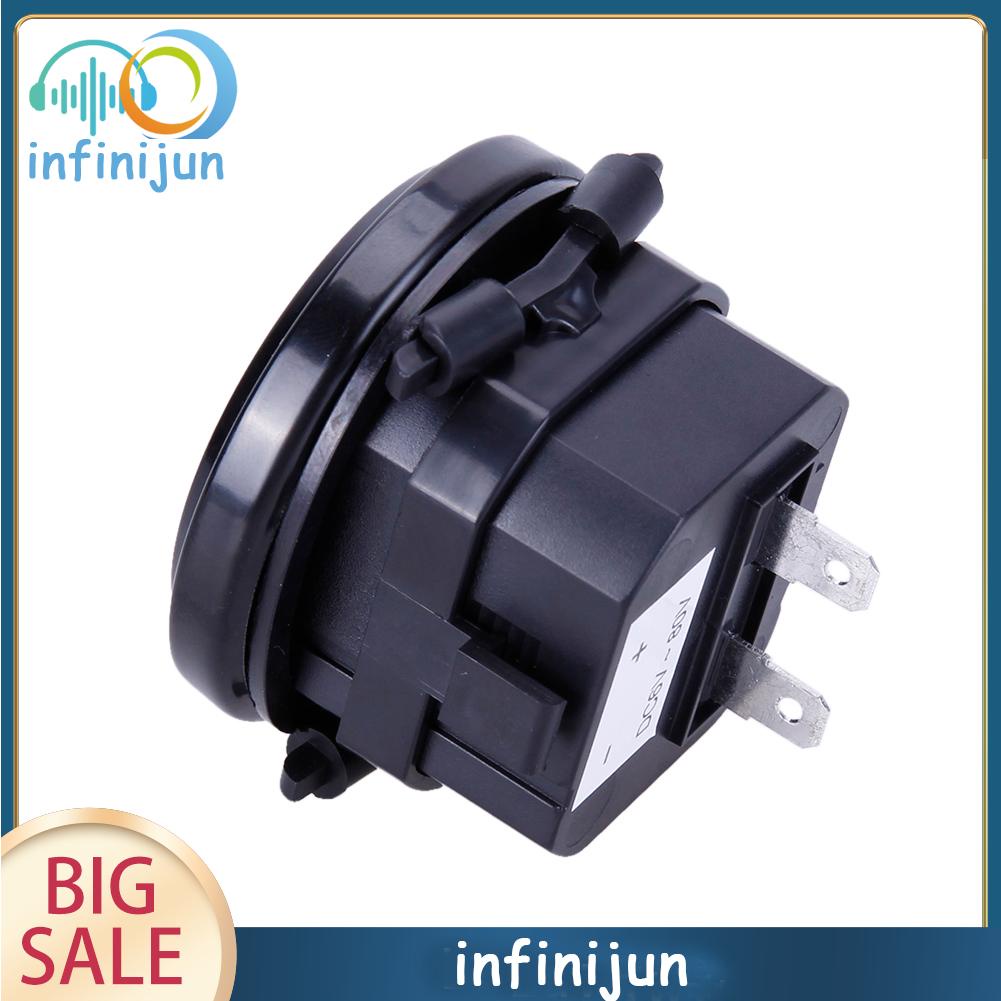 Đồng Hồ Đo Giờ 12v 24v 36v Màn Hình Tròn 2 "Chống Thấm Nước Chuyên Dụng Cho Tàu