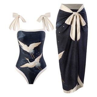 Bikini liền thân hở lưng phong cách châu Âu sexy suit  Cách Âu Mỹ Cổ Điển Thời Trang Đi Biển Cho Nữ