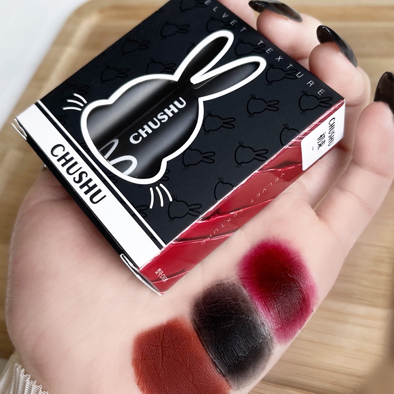 Nhân Vật ABPOPA Chushu Chushu Trong ABPOPA® Son Môi Màu Lì Lâu Trôi Chống Thấm Nước Hình Thỏ Xinh Xắn