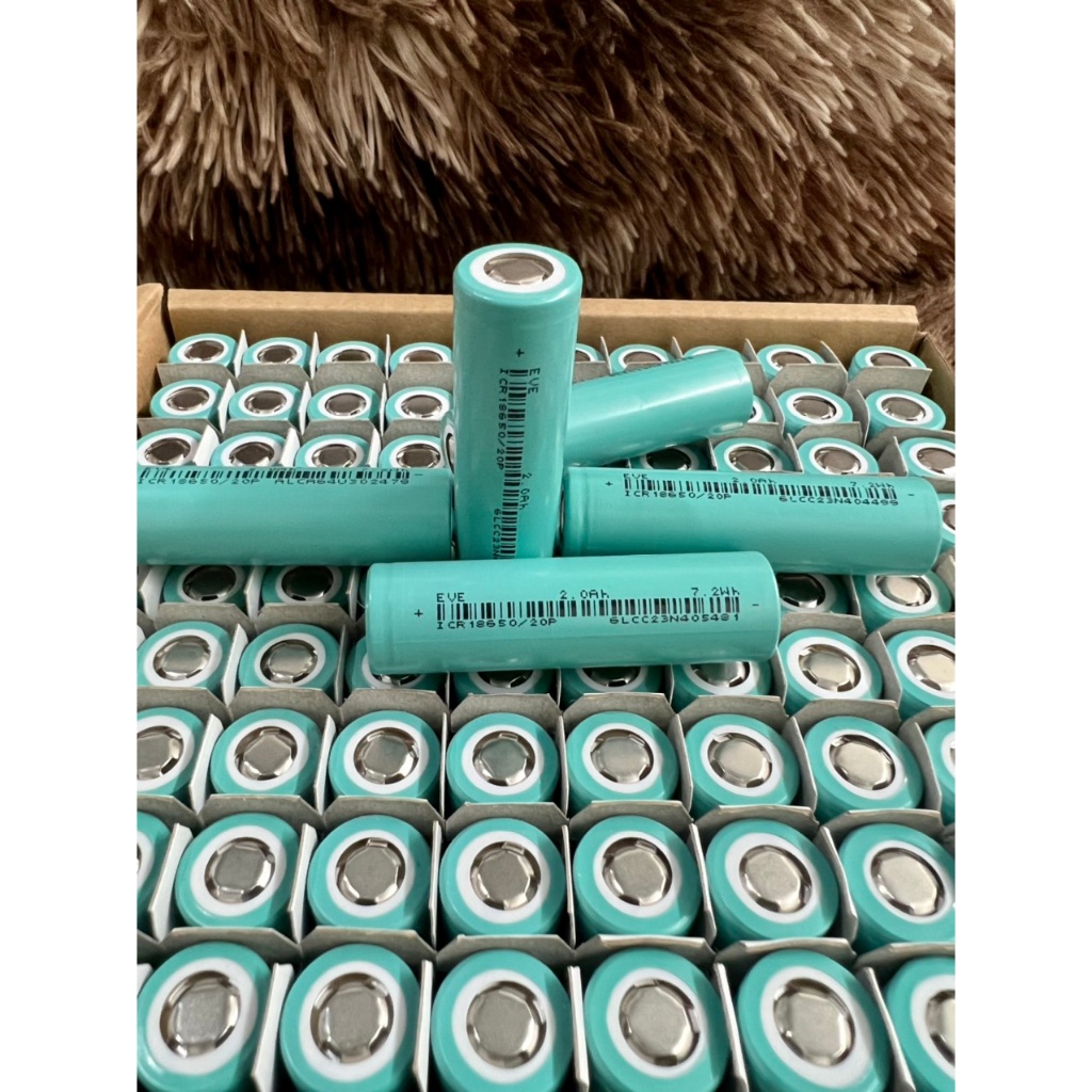 Pin EVE ICR18650/20p  xả cao 20A, 2000mAh Chuyên DIY. LK