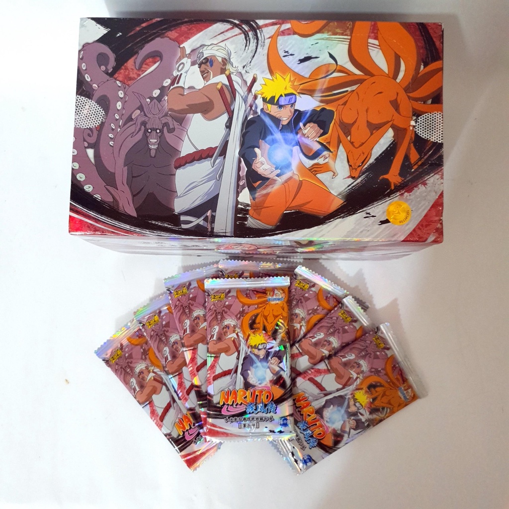 Thẻ nhân phẩm Naruto thử vận may  - Thẻ pack Naruto