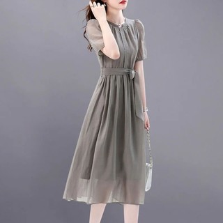 Đầm mỏng ôm eo phong cách phương tây cao cấp mùa hè mới cho nữ cvvv