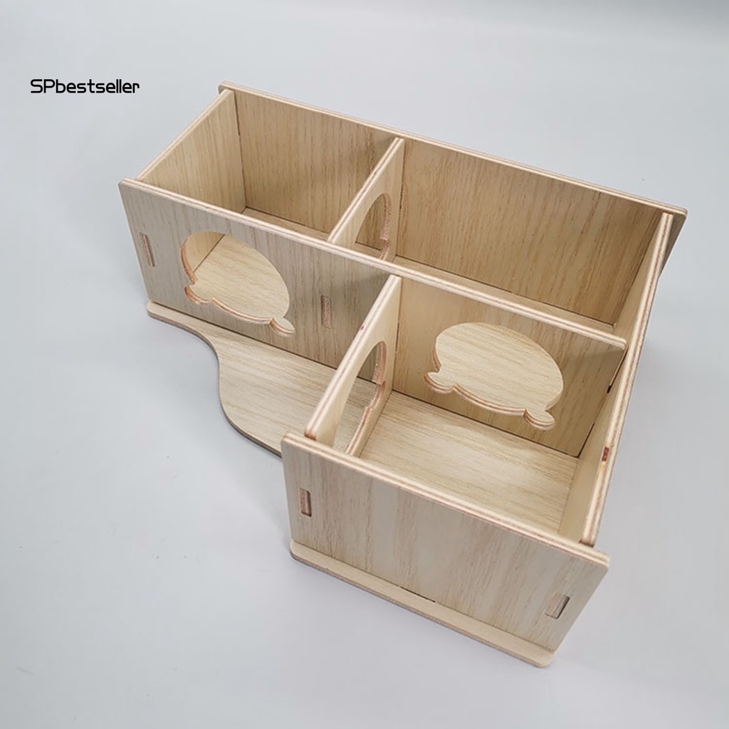 Thang Leo Bằng Gỗ Tự Nhiên Cho Chuột Hamster