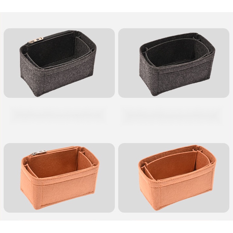 Lót túi LV vanity chia ngăn túi