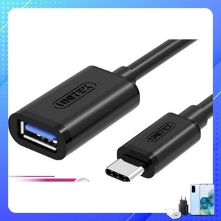 Cáp chuyển Type C sang USB Otg Unitek (Y-C 476BK) 20cm
