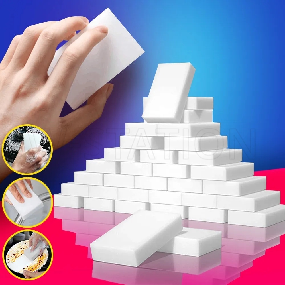 Mút Xốp Melamine Siêu Dày / Nano Dùng Lau Chùi Vệ Sinh Bồn Rửa Chén / Bồn Rửa Nhà Bếp / Bồn Tắm