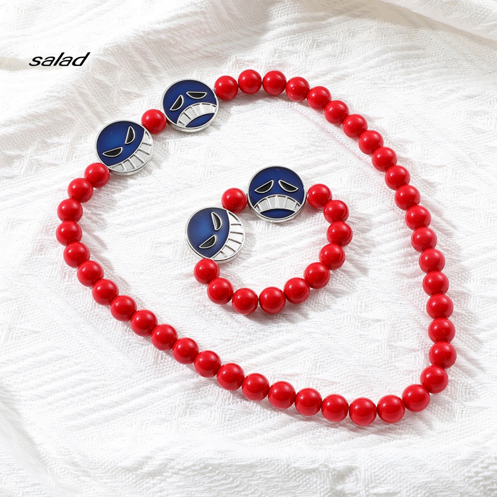 Mặt Vòng cổ Hình Anime Nhật Bản Portgas D Ace Thoải Mái Cho Nam Mặc Trong Tiệc Hóa Trang