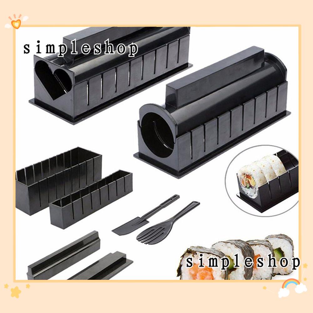 Set 3 / 10 Khuôn Làm Sushi DIY Đa Năng Chống Dính