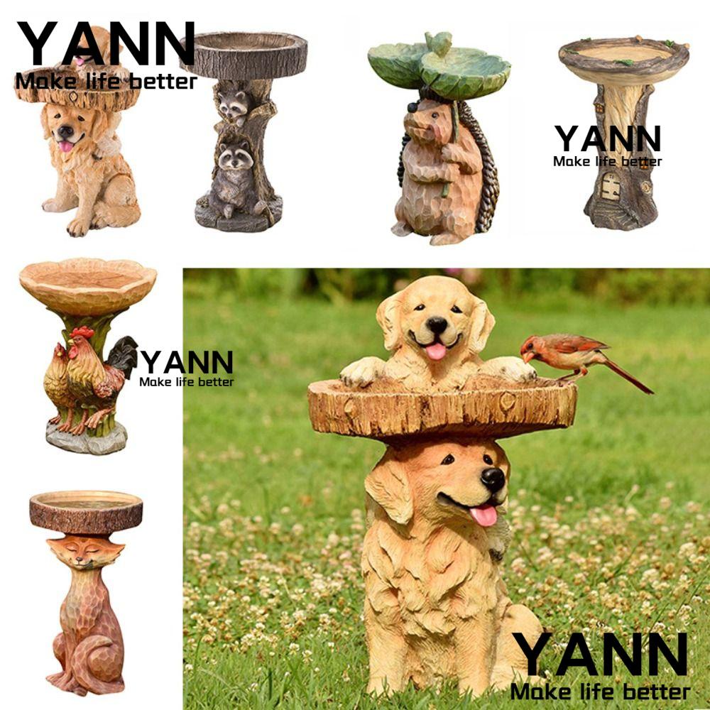 YANN1 Bồn Tắm Cho Chim Bằng Nhựa Resin Chất Lượng Cao